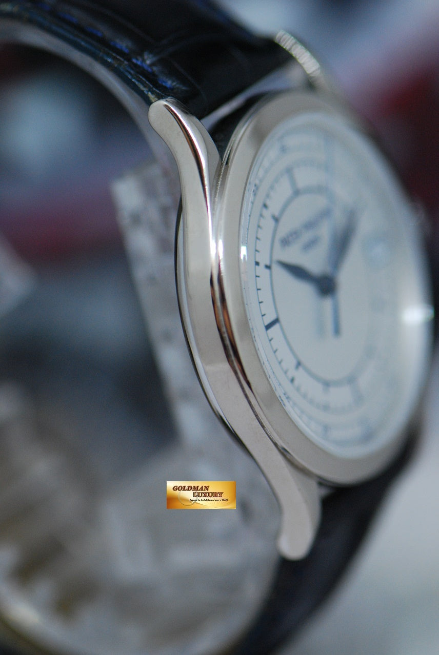 [SOLD] PATEK PHILIPPE CALATRAVA 18K WHITE GOLD 38mm “SECTOR DIAL” AUTOMATIC 5296G-001 (NEAR MINT)