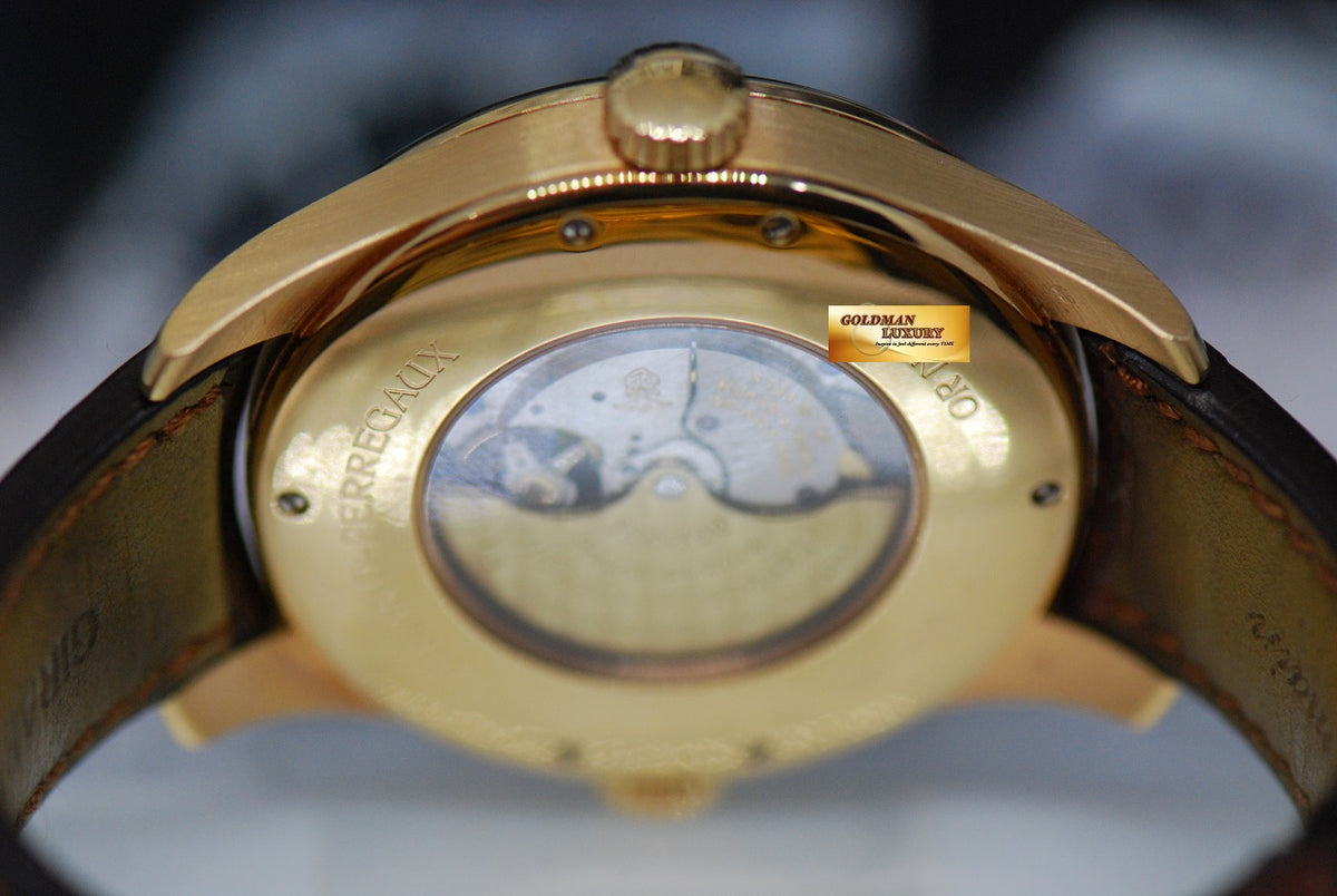 [SOLD] GIRARD PERREGAUX WORLD TIME WW.TC 18K ROSE GOLD POWER RESERVE AUTOMATIC 49850 (MINT)