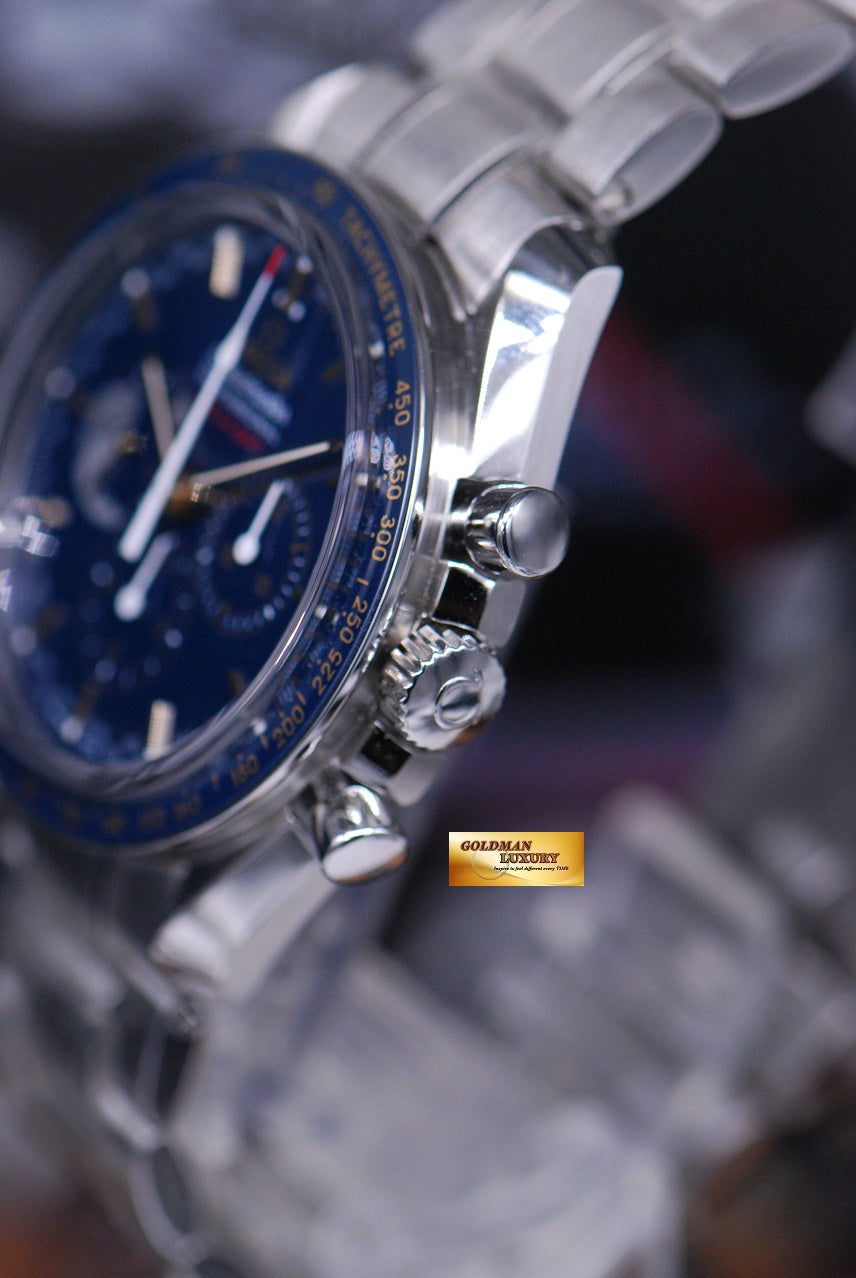 [SOLD] OMEGA SPEEDMASTER APOLLO XVII “THE LAST MAN ON THE MOON” BLUE LIMTIED EDITION (BNIB)