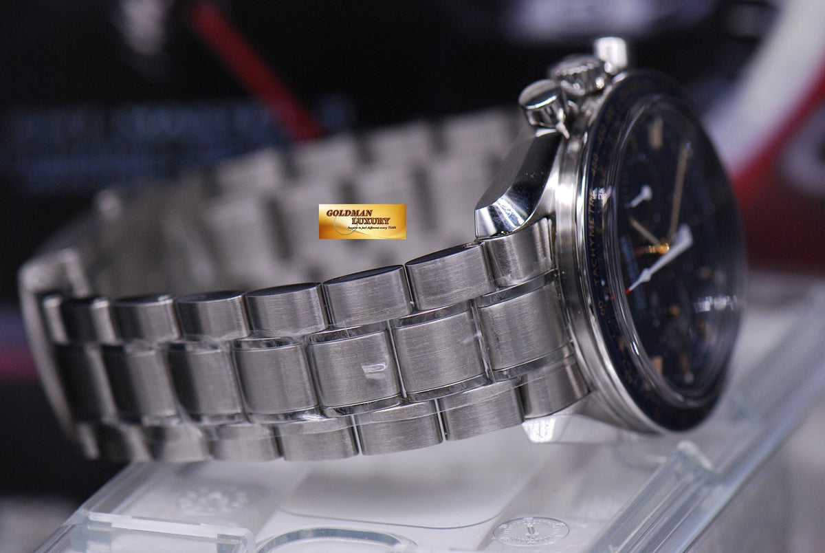 [SOLD] OMEGA SPEEDMASTER APOLLO XVII “THE LAST MAN ON THE MOON” BLUE LIMTIED EDITION (BNIB)