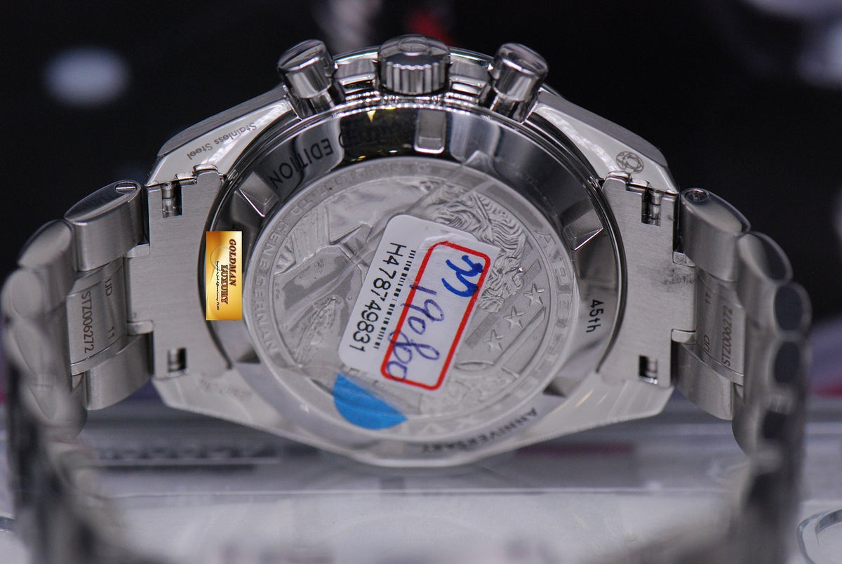 [SOLD] OMEGA SPEEDMASTER APOLLO XVII “THE LAST MAN ON THE MOON” BLUE LIMTIED EDITION (BNIB)