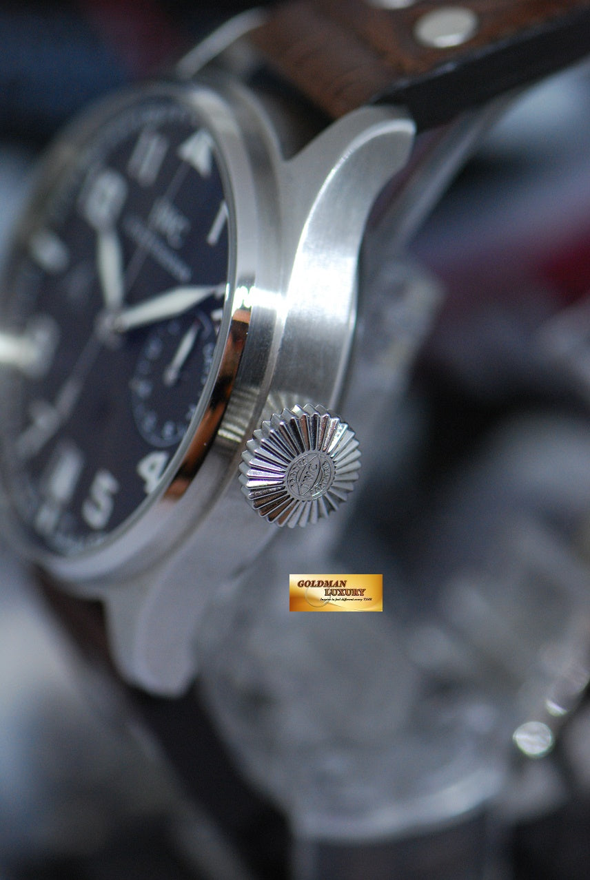 [SOLD] IWC BIG PILOT “ANTOINE SAINT EXUPERY” 46mm 7-DAYS POWER RESERVE LIMITED EDITION IW5004-22  (MINT)