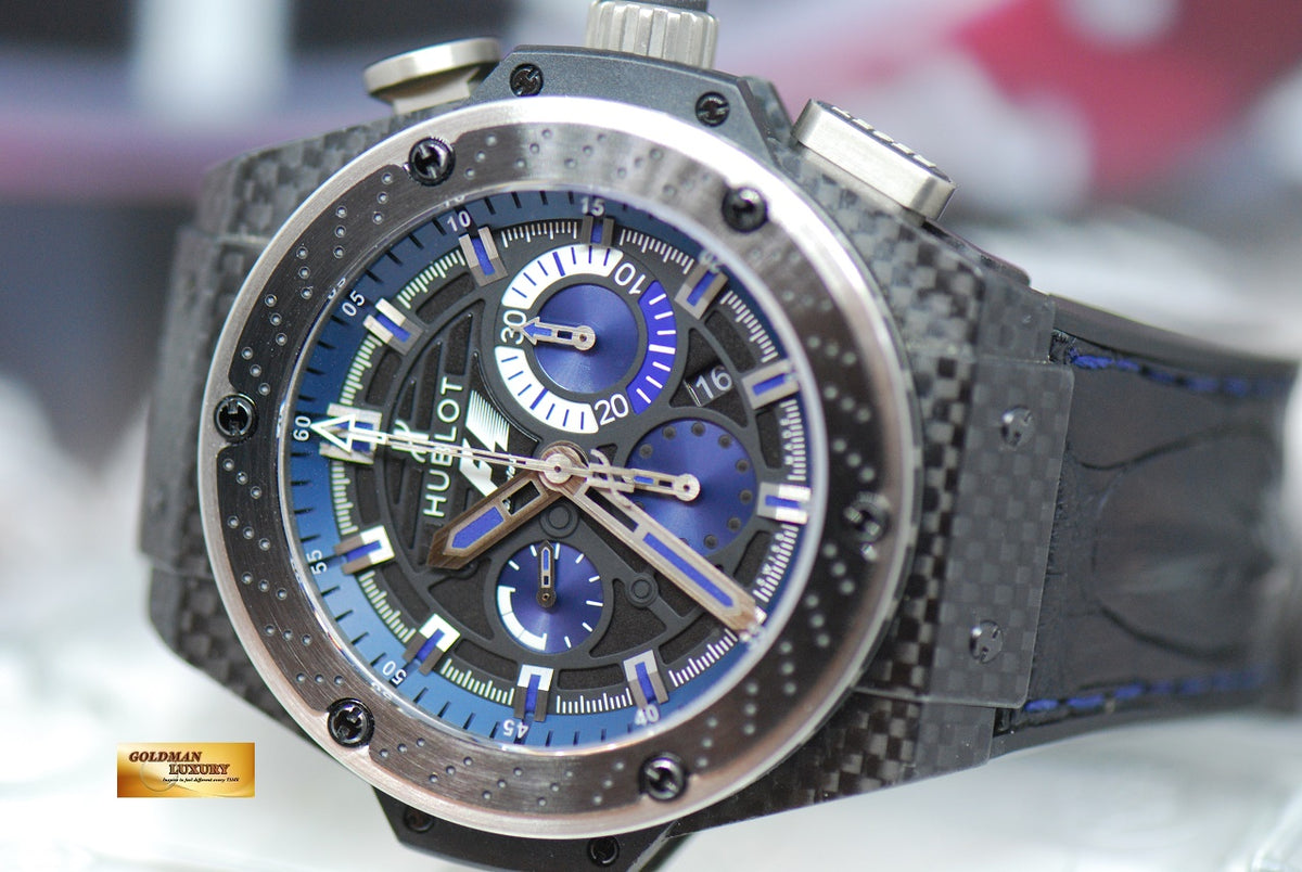[SOLD] HUBLOT BIG BANG F1 INTERLAGOS 48mm CHRONOGRAPH CARBON LIMITED EDITION AUTOMATIC 703.QM.1129.HR.FIL11 (MINT)