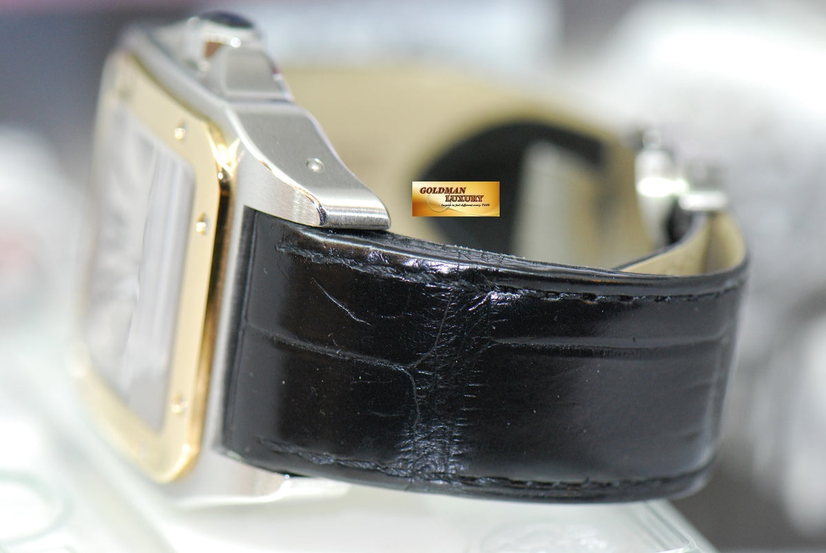 [SOLD] CARTIER SANTOS 100 XL HALF-GOLD AUTOMATIC 2656 (MINT)