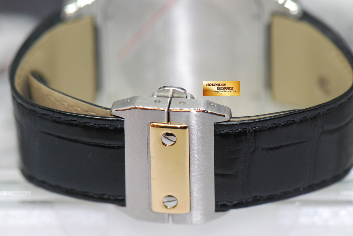 [SOLD] CARTIER SANTOS 100 XL HALF-GOLD AUTOMATIC 2656 (MINT)