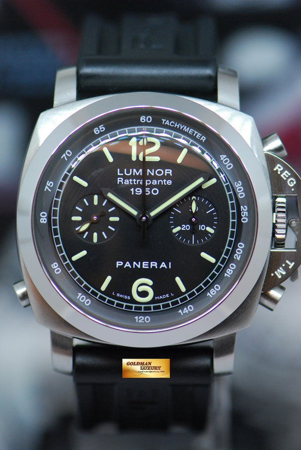 [SOLD] PANERAI LUMINOR RATTRAPANTE 1950 CHRONOGRAPH 44mm AUTOMATIC PAM 213 (MINT)