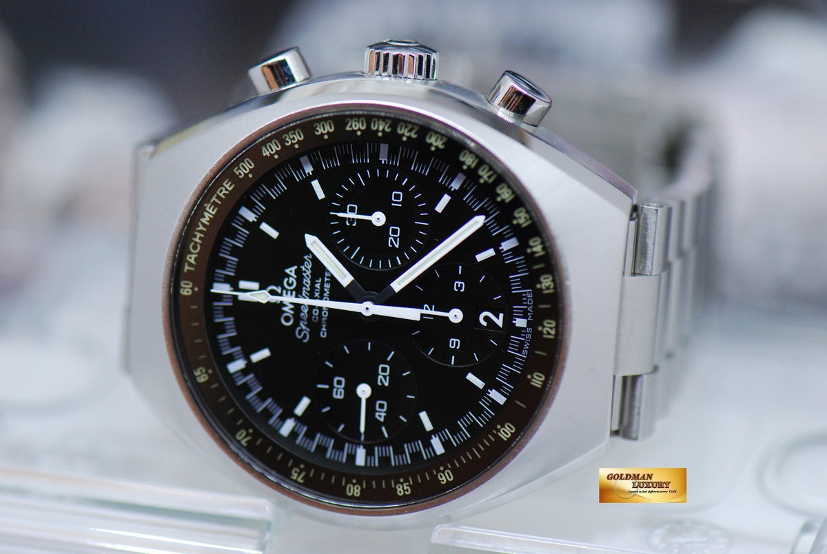 [SOLD] OMEGA SPEEDMASTER MARK II “RE-ISSUE” CHRONOGRAPH CO-AXIAL AUTOMATIC BLACK (MINT)