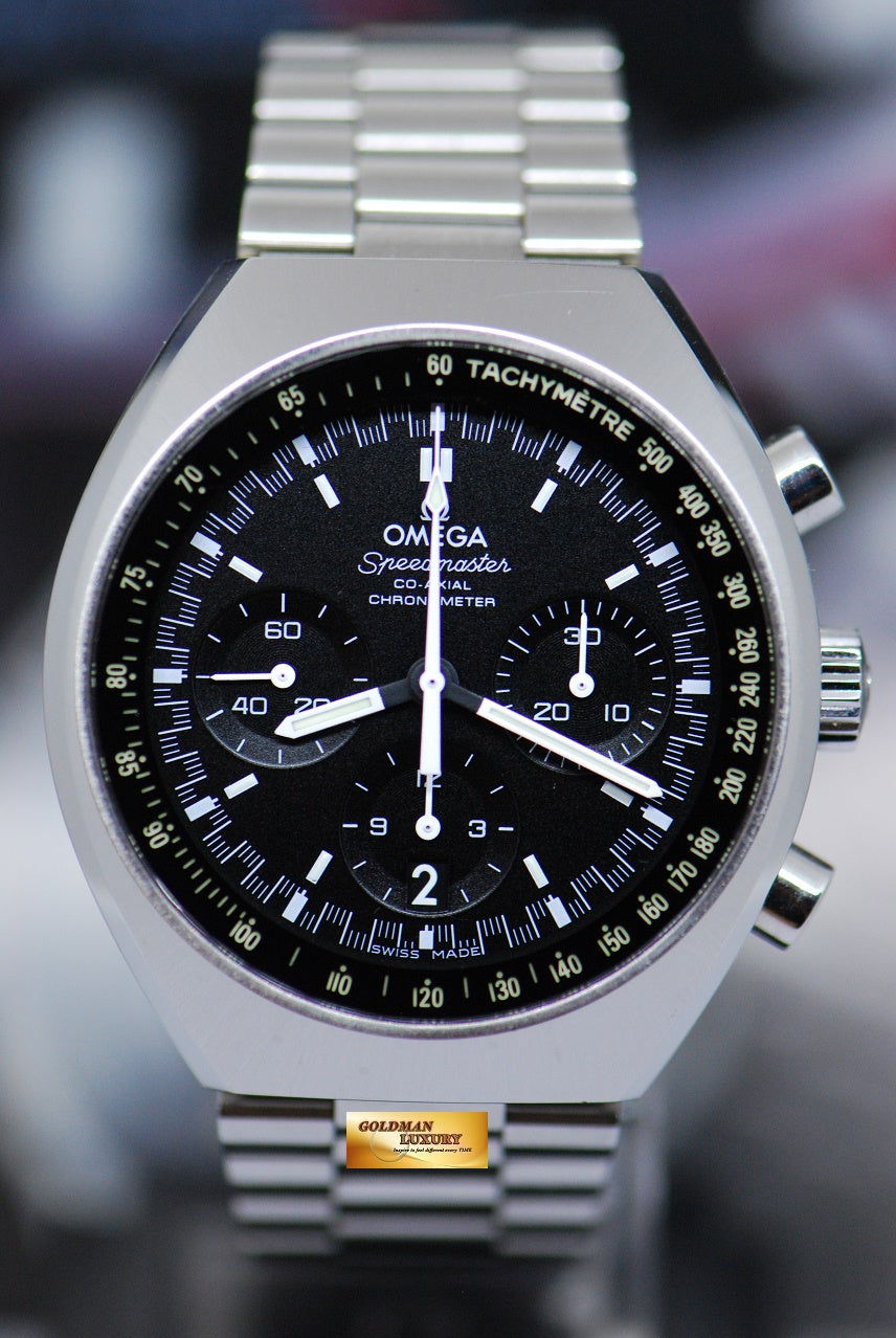 [SOLD] OMEGA SPEEDMASTER MARK II “RE-ISSUE” CHRONOGRAPH CO-AXIAL AUTOMATIC BLACK (MINT)