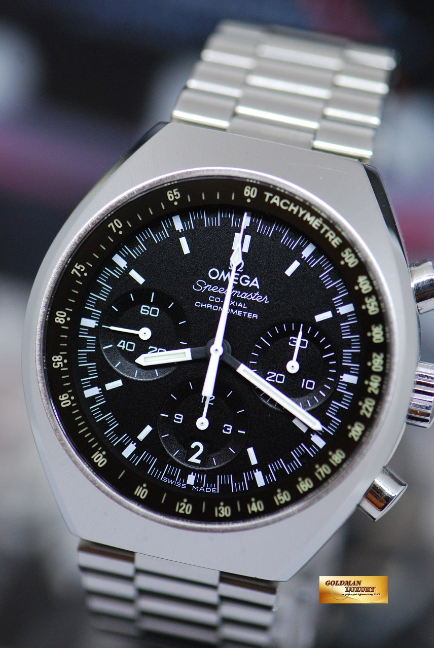 [SOLD] OMEGA SPEEDMASTER MARK II “RE-ISSUE” CHRONOGRAPH CO-AXIAL AUTOMATIC BLACK (MINT)