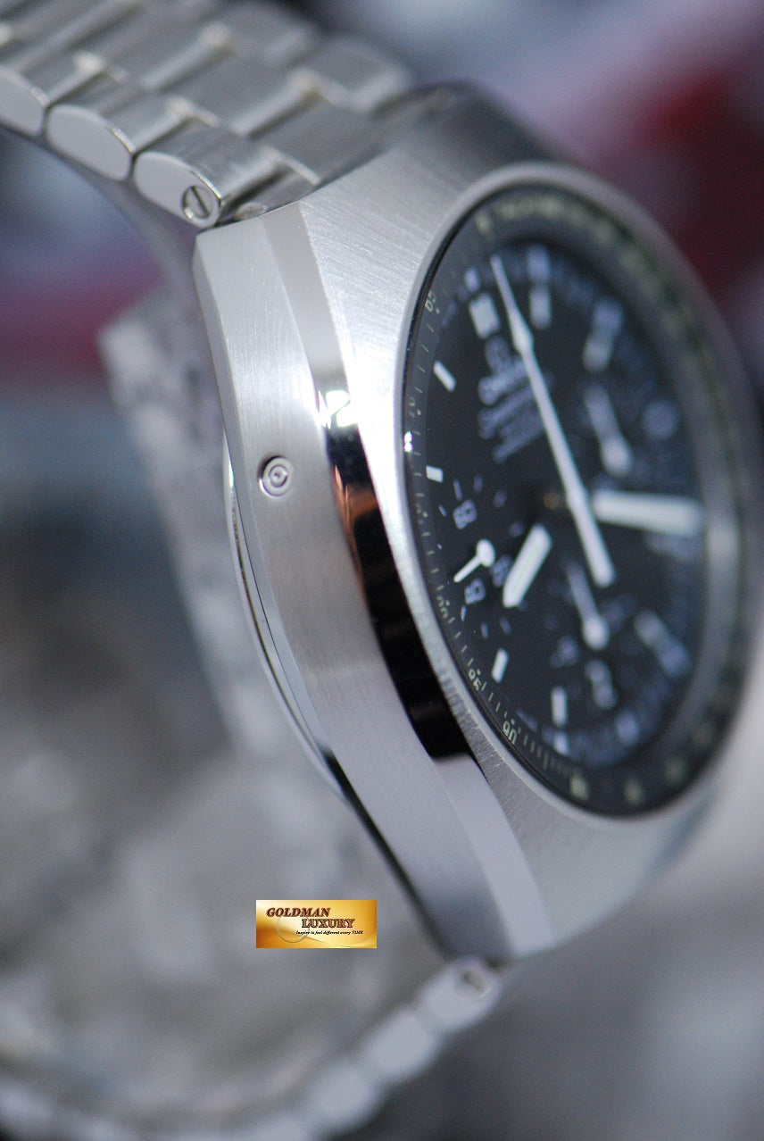 [SOLD] OMEGA SPEEDMASTER MARK II “RE-ISSUE” CHRONOGRAPH CO-AXIAL AUTOMATIC BLACK (MINT)