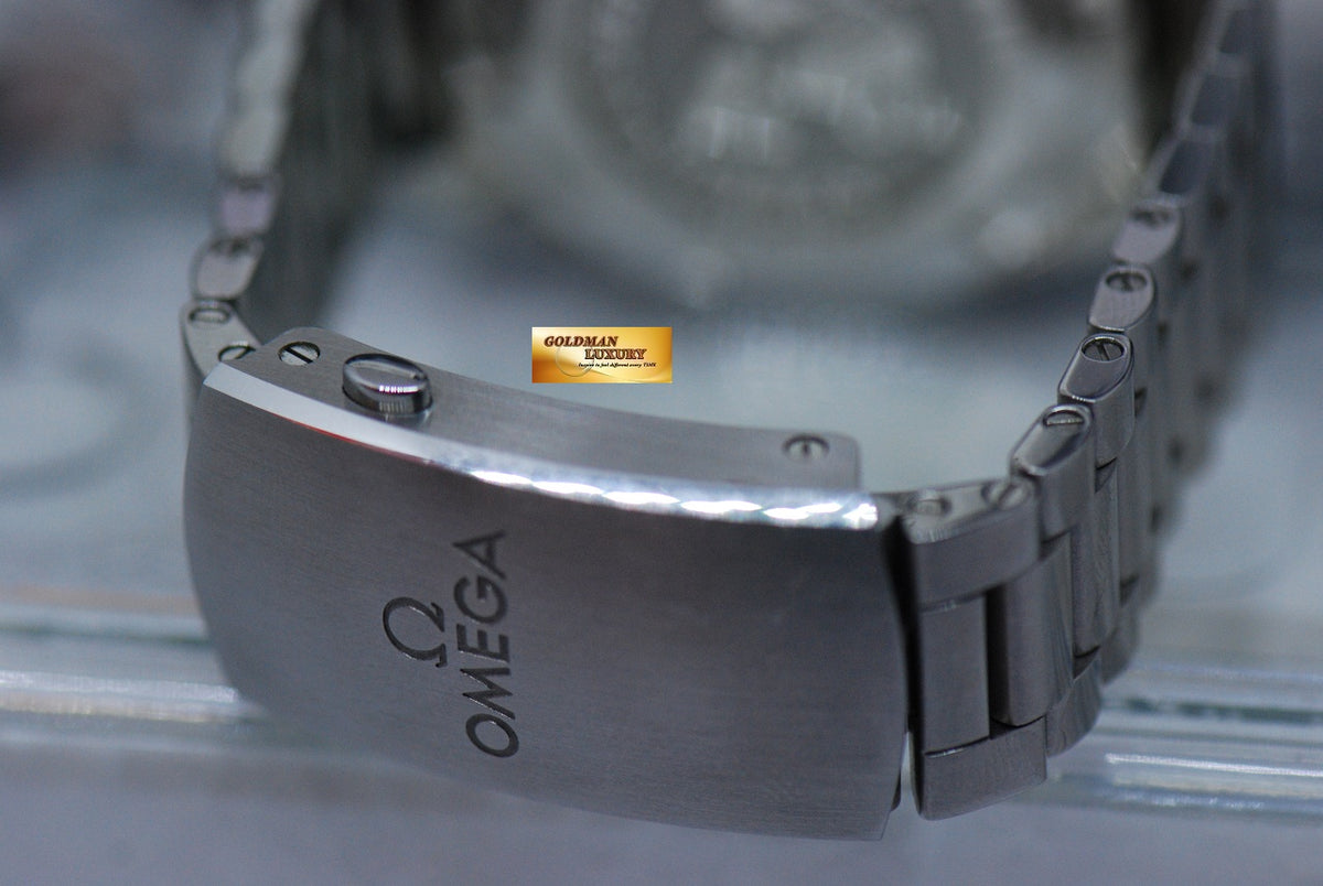 [SOLD] OMEGA SPEEDMASTER MARK II “RE-ISSUE” CHRONOGRAPH CO-AXIAL AUTOMATIC BLACK (MINT)