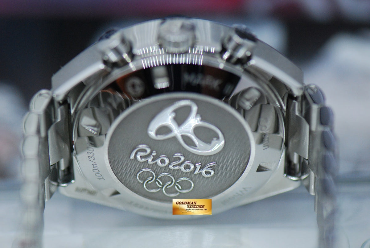 [SOLD] OMEGA SPEEDMASTER MARK II “RIO 2016” CHRONOGRAPH CO-AXIAL AUTOMATIC LIMITED EDITION (MINT)