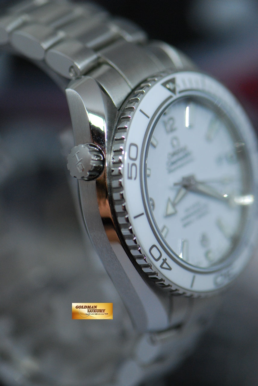 [SOLD] OMEGA SEAMASTER PLANET OCEAN CO-AXIAL 42mm WHITE AUTOMATIC (MINT)