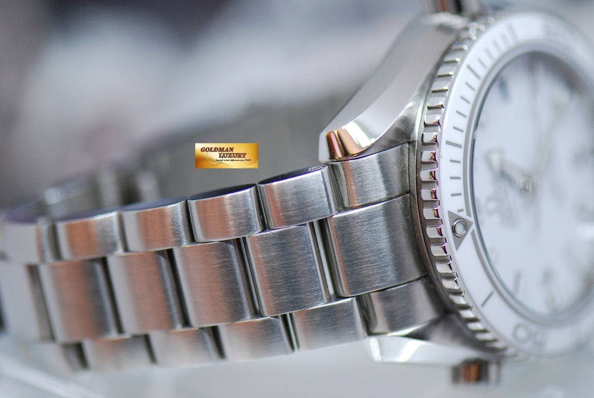 [SOLD] OMEGA SEAMASTER PLANET OCEAN CO-AXIAL 42mm WHITE AUTOMATIC (MINT)