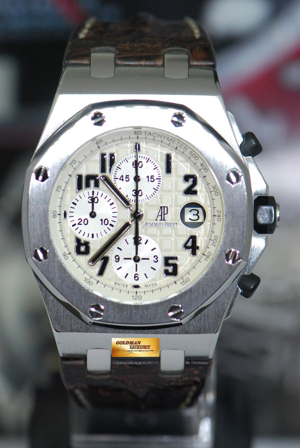 [SOLD] AUDEMARS PIGUET ROYAL OAK OFFSHORE CHRONOGRAPH 42mm SAFARI 26020ST (MINT)