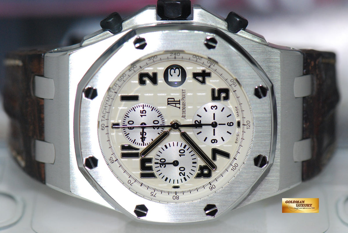 [SOLD] AUDEMARS PIGUET ROYAL OAK OFFSHORE CHRONOGRAPH 42mm SAFARI 26020ST (MINT)
