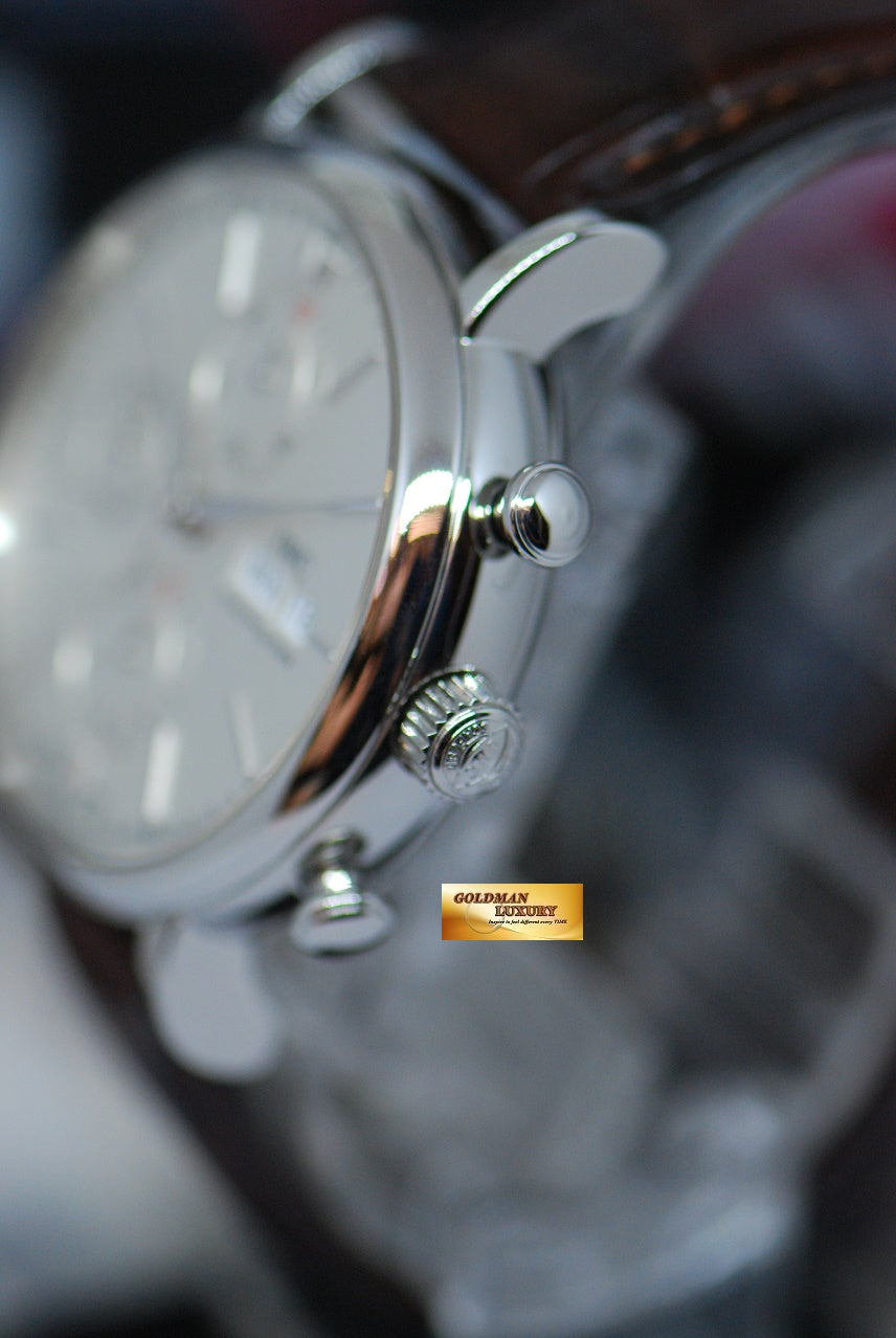 [SOLD] IWC PORTOFINO CHRONOGRAPH 41mm DAY-DATE AUTOMATIC SILVER IW3910-07 (MINT)
