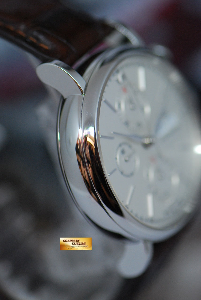 [SOLD] IWC PORTOFINO CHRONOGRAPH 41mm DAY-DATE AUTOMATIC SILVER IW3910-07 (MINT)