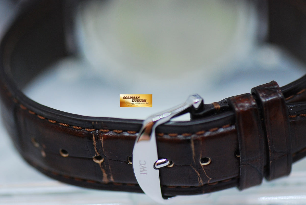 [SOLD] IWC PORTOFINO CHRONOGRAPH 41mm DAY-DATE AUTOMATIC SILVER IW3910-07 (MINT)