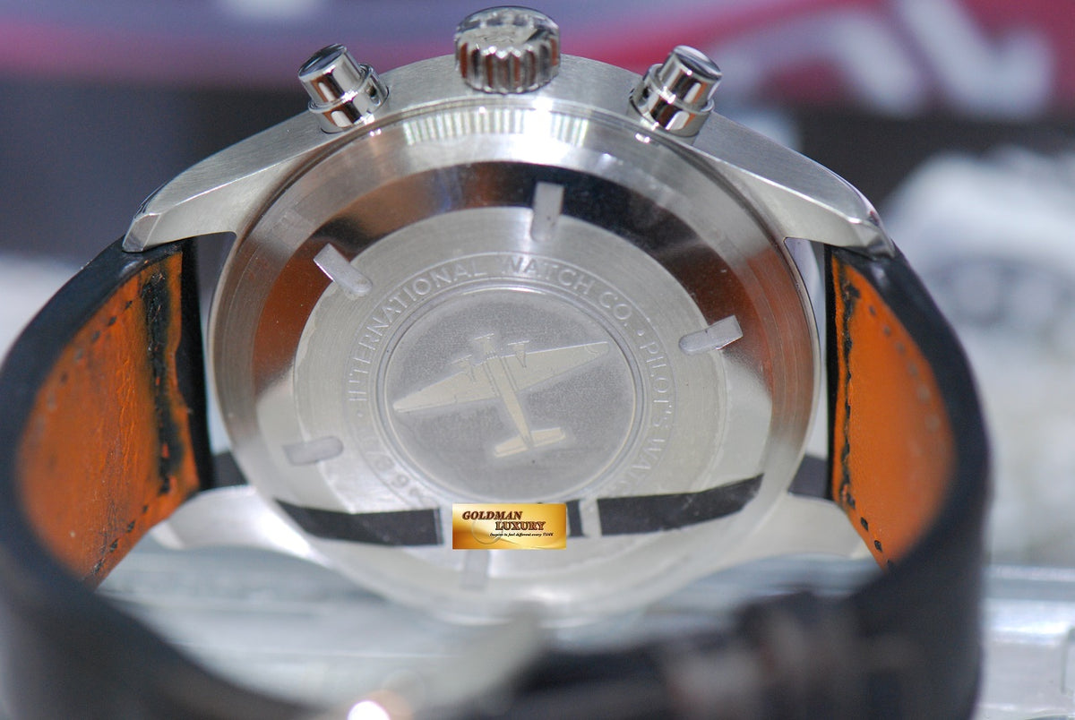 [SOLD] IWC PILOT DAY-DATE CHRONOGRAPH 42mm BLACK IW3777-09 (MINT)