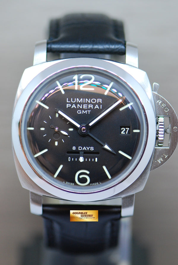 [SOLD] PANERAI LUMINOR GMT 1950 8 DAYS POWER RESERVE MANUAL PAM 233 (NEAR MINT)