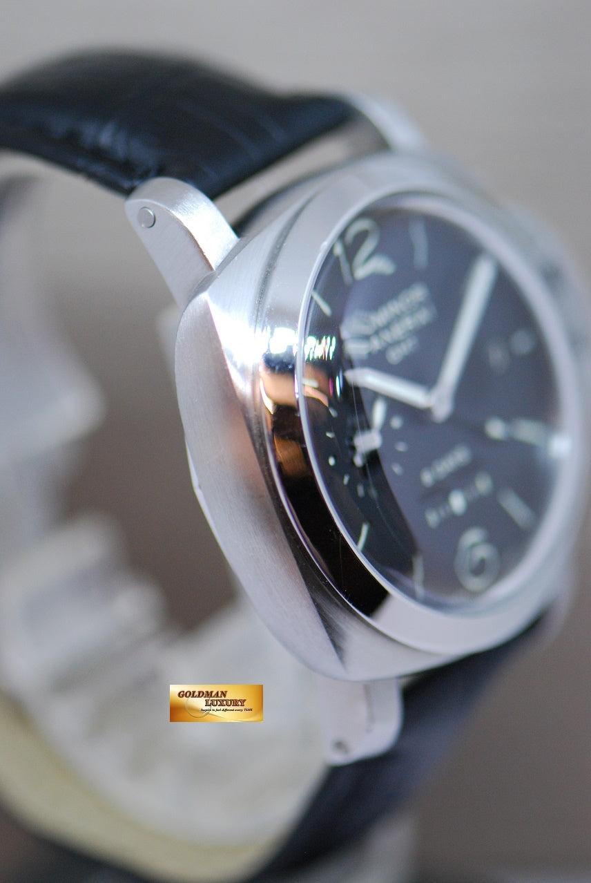 [SOLD] PANERAI LUMINOR GMT 1950 8 DAYS POWER RESERVE MANUAL PAM 233 (NEAR MINT)