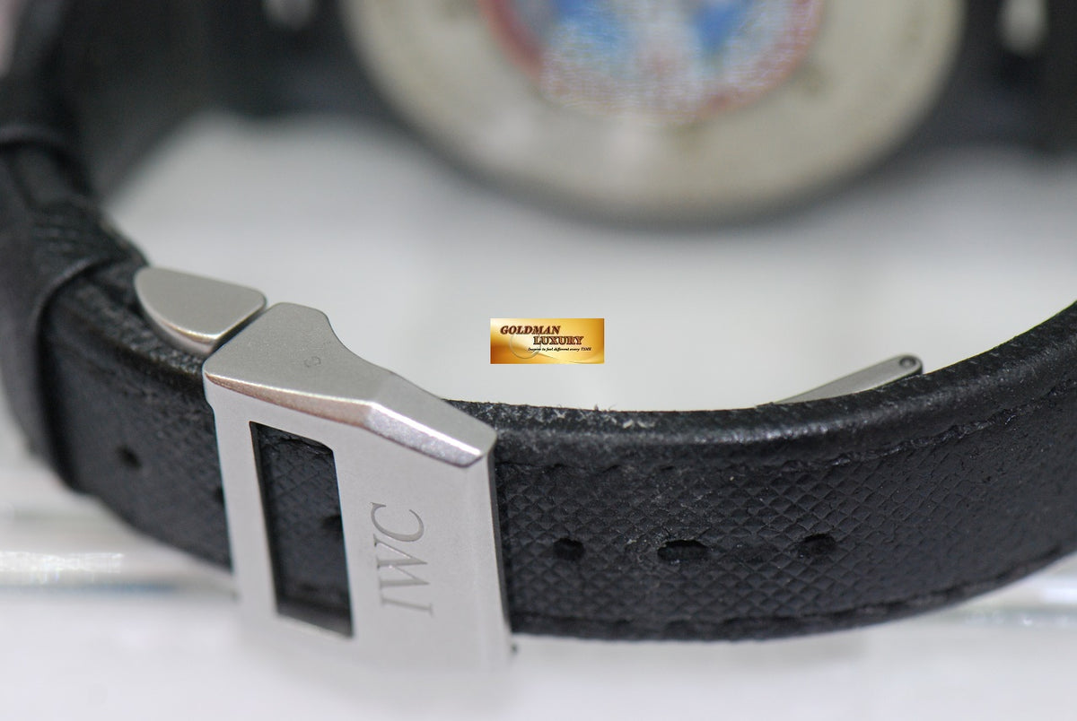 [SOLD] IWC BIG PILOT TOP GUN 47mm 7 DAYS POWER RESERVE BLACK CERAMIC AUTOMATIC IW5019-01 (NEAR MINT)