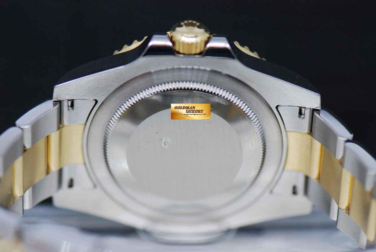 [SOLD] ROLEX OYSTER GMT-MASTER II HALF-GOLD CERAMIC BEZEL AUTOMATIC 116713LN (MINT)