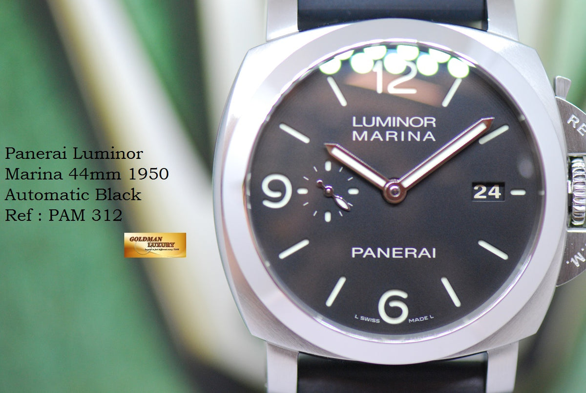 [SOLD] PANERAI LUMINOR MARINA 44mm 1950 AUTOMATIC PAM 312 (MINT)