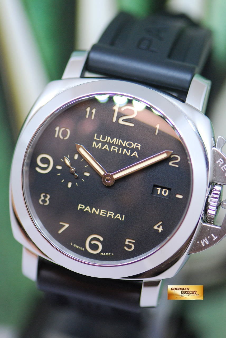 [SOLD] PANERAI LUMINOR MARINA 44mm 1950 ARABIC NUMERALS AUTOMATIC PAM 359 (MINT)