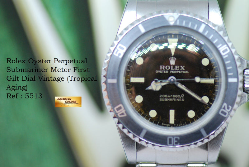products/GML1943_-_Rolex_Oyster_Submariner_Tropical_Gilt_Dial_Meter_First_5513_-_12.JPG