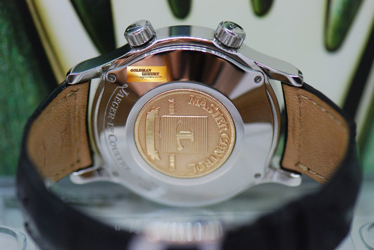 [SOLD] JLC MASTER CONTROL REVEIL ALARM 38mm STAINLESS STEEL AUTOMATIC 141.8.97 (NEAR MINT)