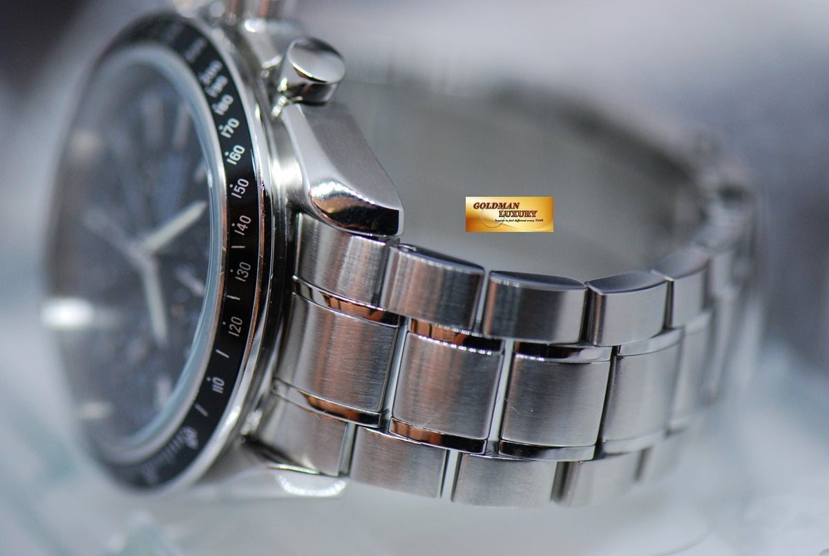 [SOLD] OMEGA SPEEDMASTER CHRONOGRAPH TRIPLE-DATE 39mm AUTOMATIC BLACK (NEAR MINT)