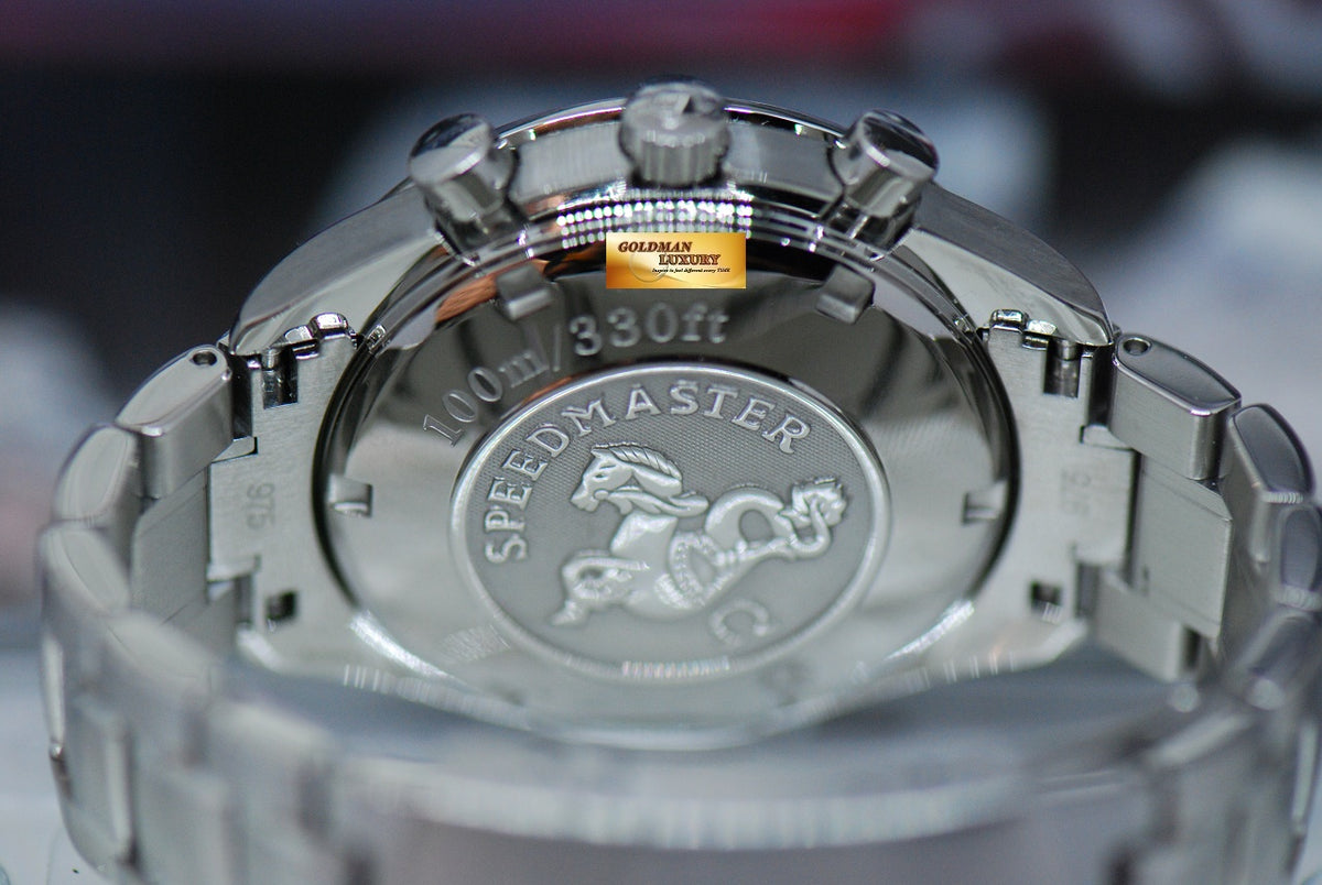 [SOLD] OMEGA SPEEDMASTER CHRONOGRAPH TRIPLE-DATE 39mm AUTOMATIC BLACK (NEAR MINT)