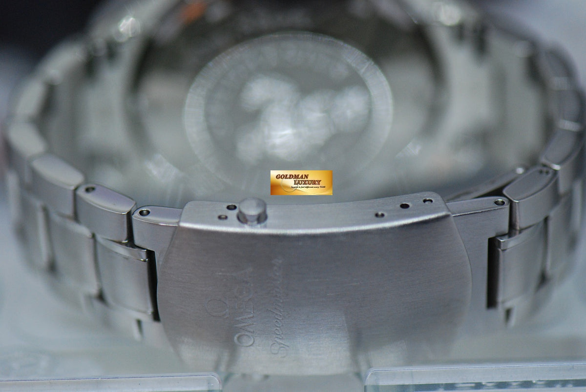 [SOLD] OMEGA SPEEDMASTER CHRONOGRAPH TRIPLE-DATE 39mm AUTOMATIC BLACK (NEAR MINT)