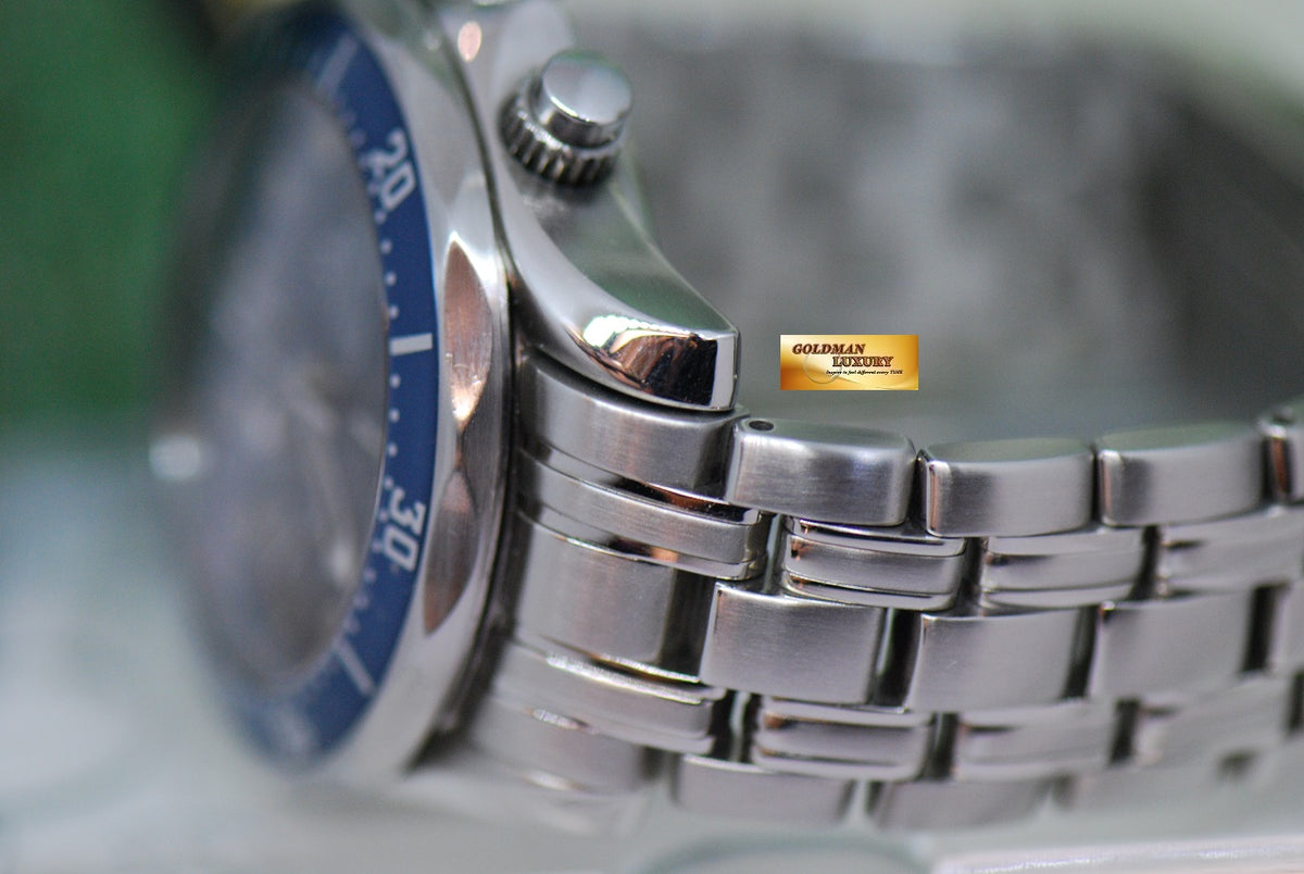 [SOLD] OMEGA SEAMASTER CHRONOGRAPH 41.5mm BLUE WAVE DIAL AUTOMATIC 2599.8000 (NEAR MINT)