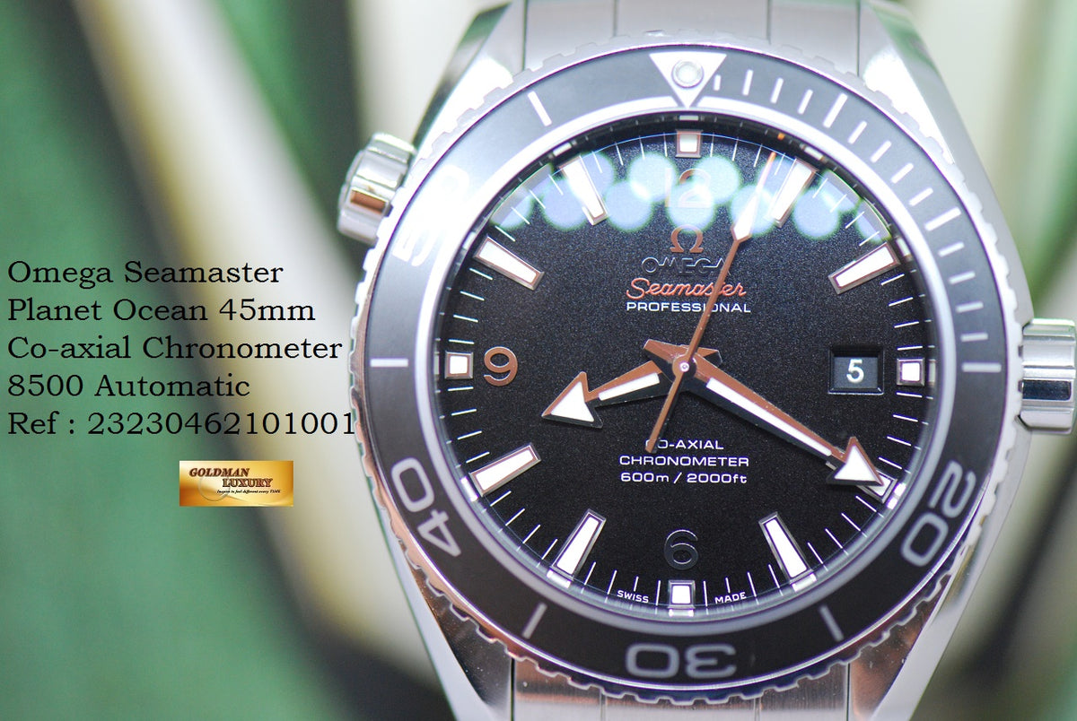 [SOLD] OMEGA SEAMASTER PLANET OCEAN 45mm CO-AXIAL CALIBRE 8500 AUTOMATIC (NEAR MINT)