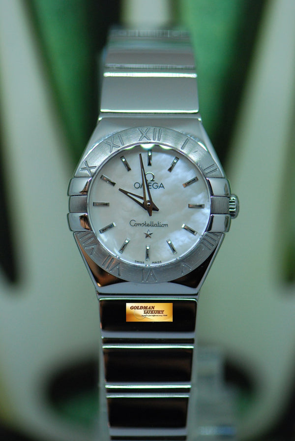 [SOLD] OMEGA CONSTELLATION LADIES 24mm MOP QUARTZ (NEAR MINT)
