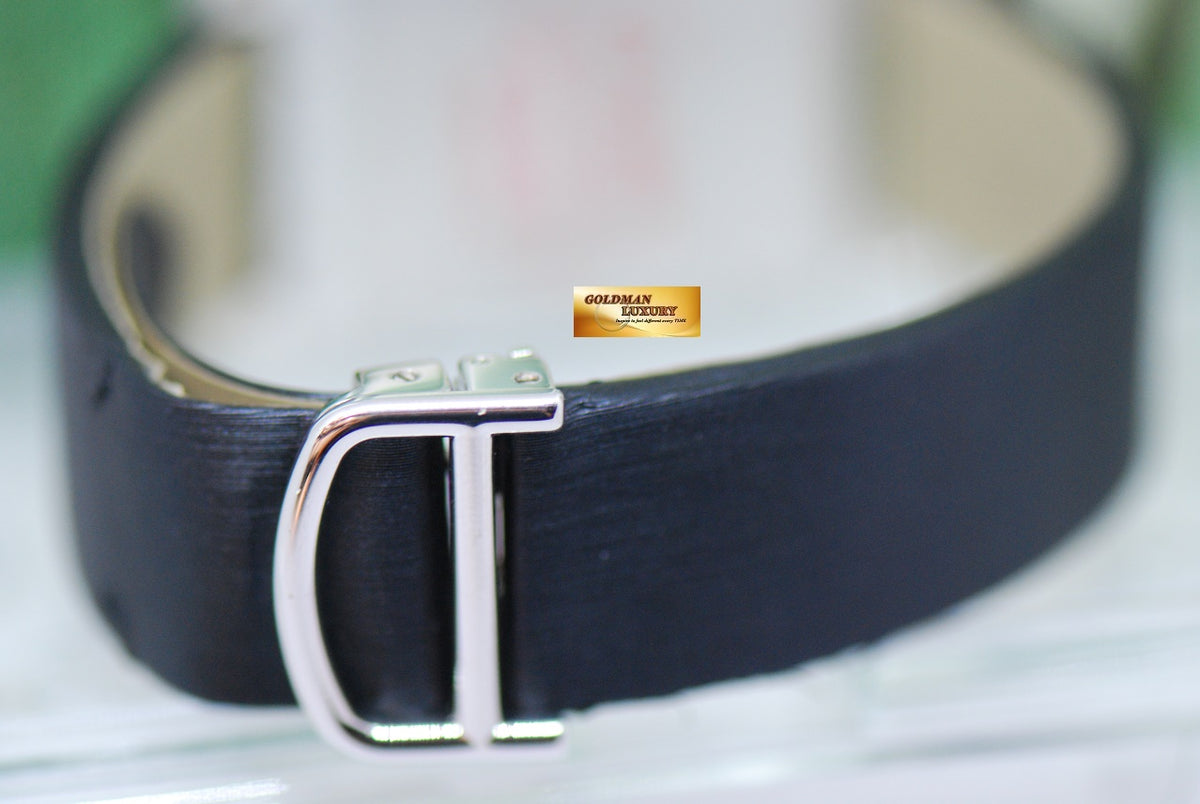 [SOLD] CARTIER TANK AMERICAINE LARGE 18K WHITE GOLD AUTOMATIC GREY DIAL 1741 (NEAR MINT)