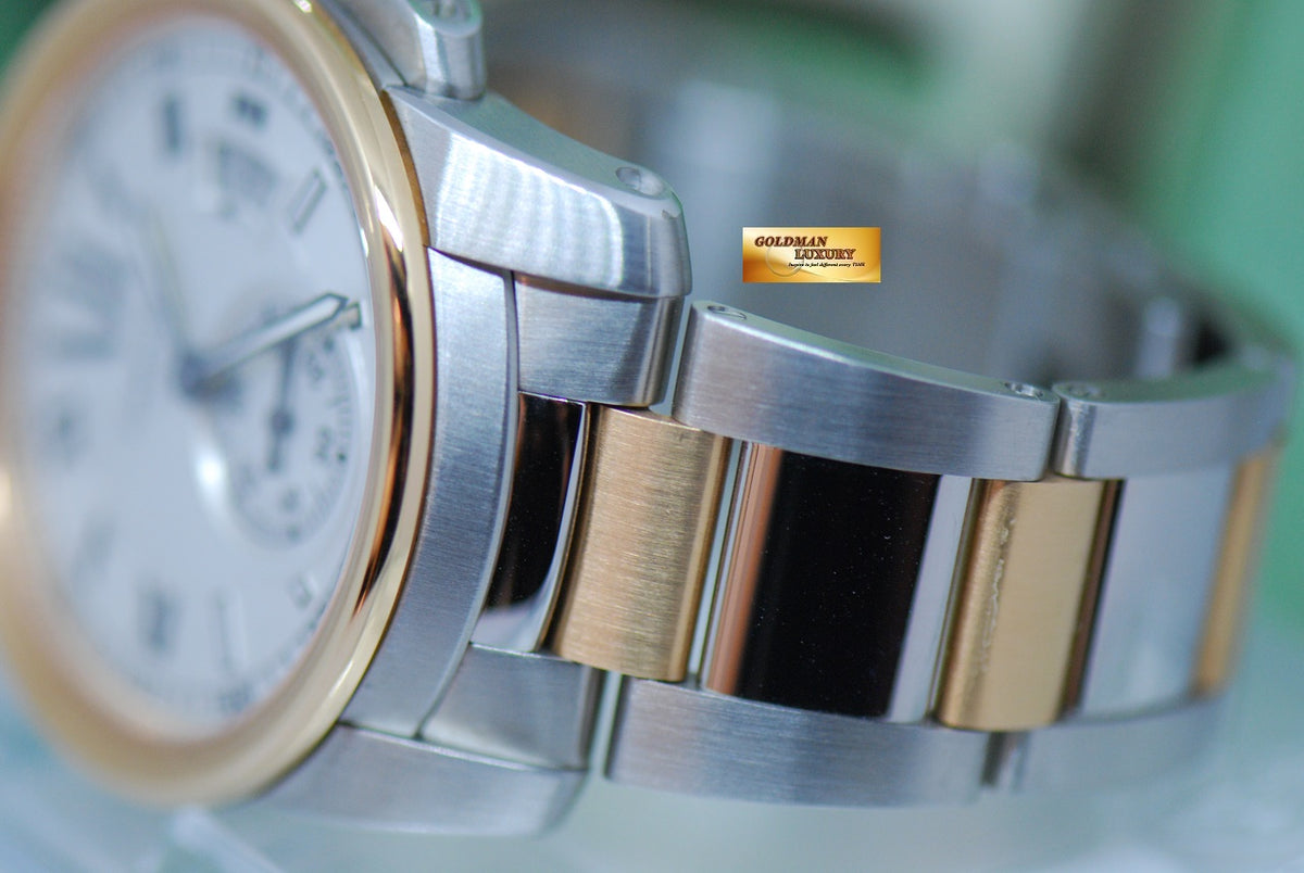 [SOLD] CARTIER CALIBRE MENS 42mm HALF-GOLD AUTOMATIC 3389 (NEAR MINT)