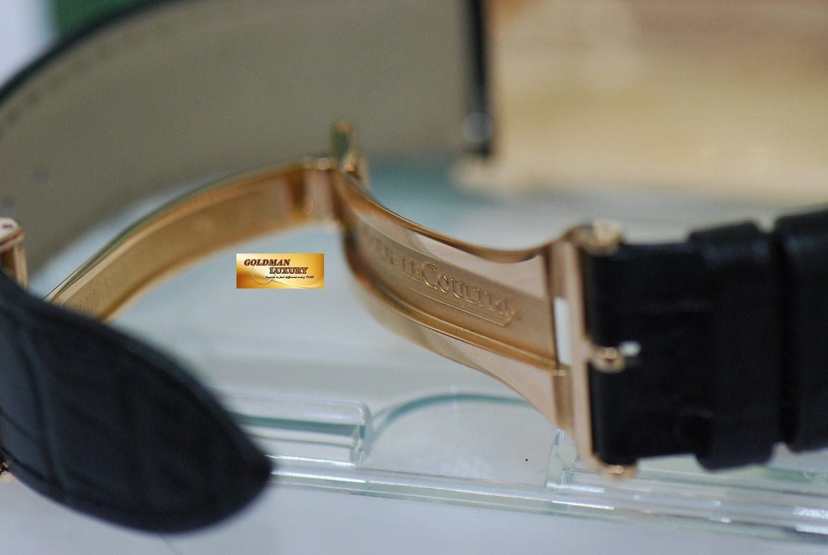 [SOLD] JLC REVERSO DUAL TIME DAY/NIGHT 18K ROSE GOLD MANUAL 270.2.54 (NEAR MINT)