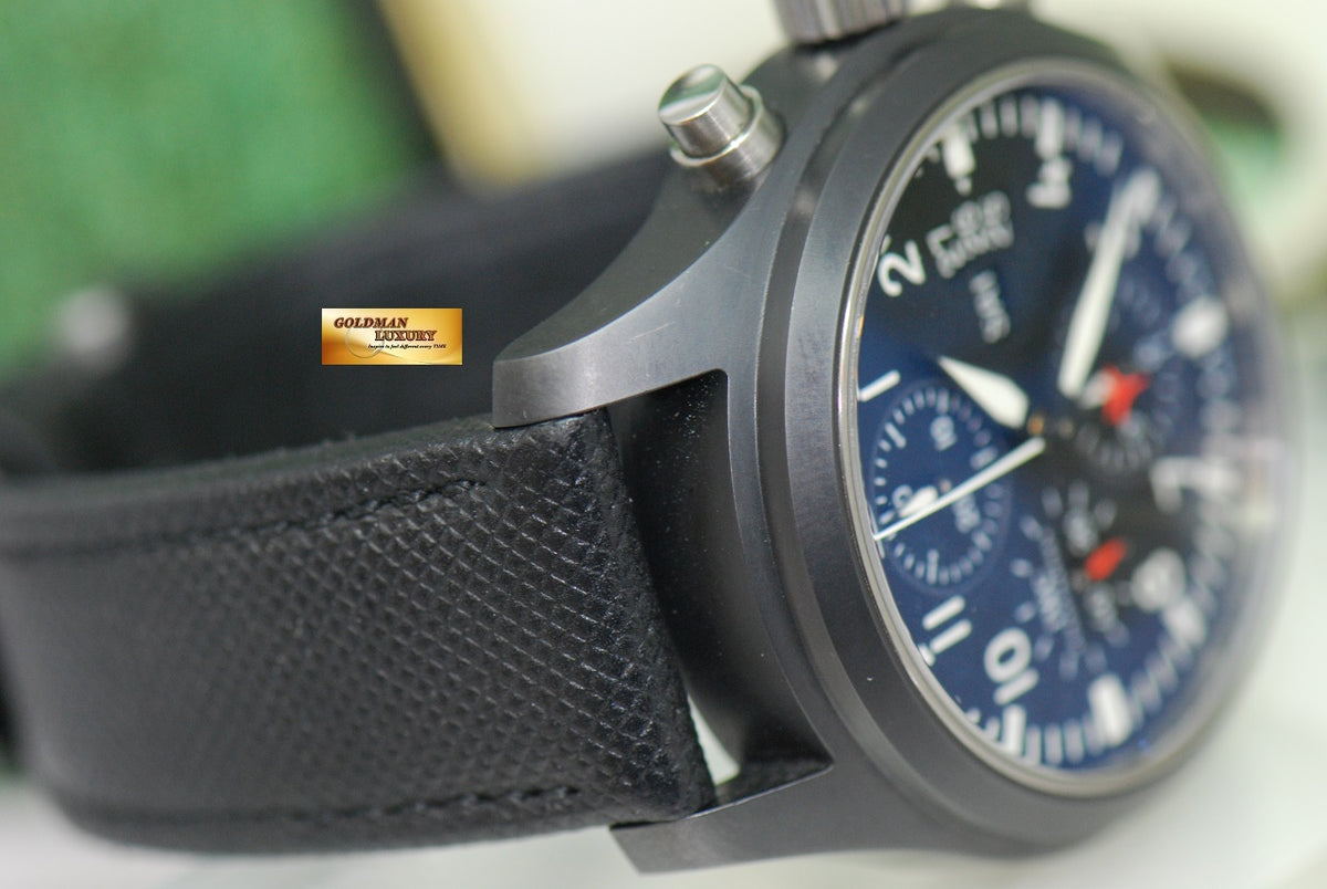 [SOLD] IWC PILOT CHRONOGRAPH 44mm BLACK CERAMIC DAY-DATE AUTOMATIC TOP GUN EDITION IW3789-01 (NEAR MINT)