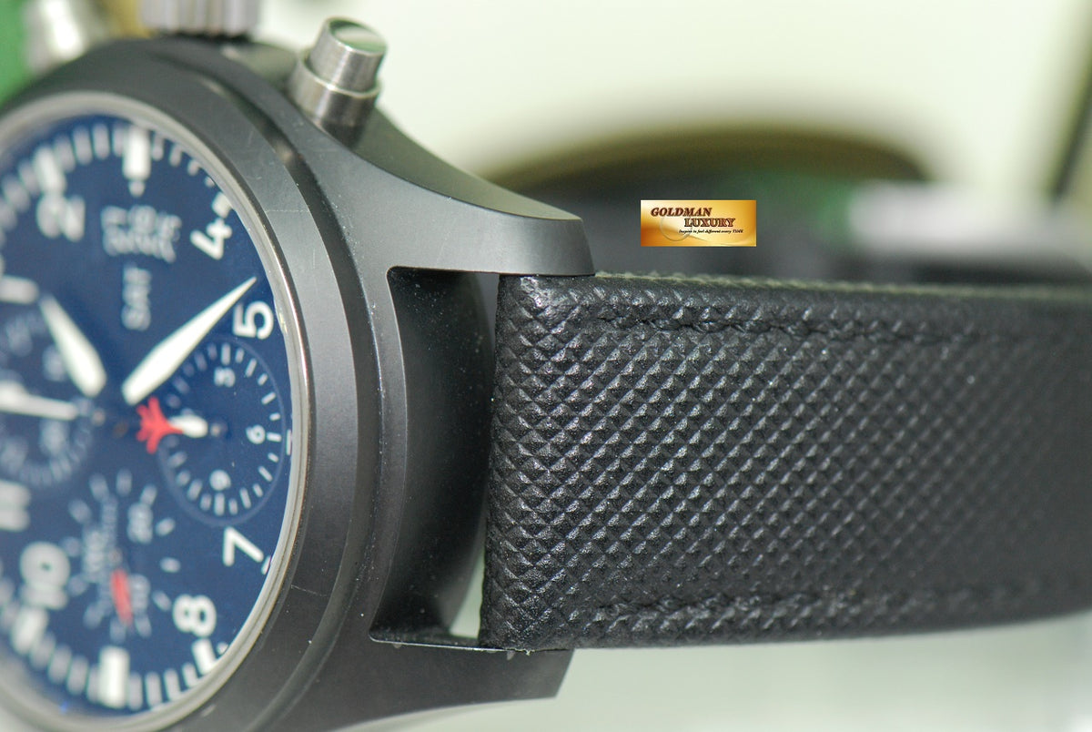 [SOLD] IWC PILOT CHRONOGRAPH 44mm BLACK CERAMIC DAY-DATE AUTOMATIC TOP GUN EDITION IW3789-01 (NEAR MINT)