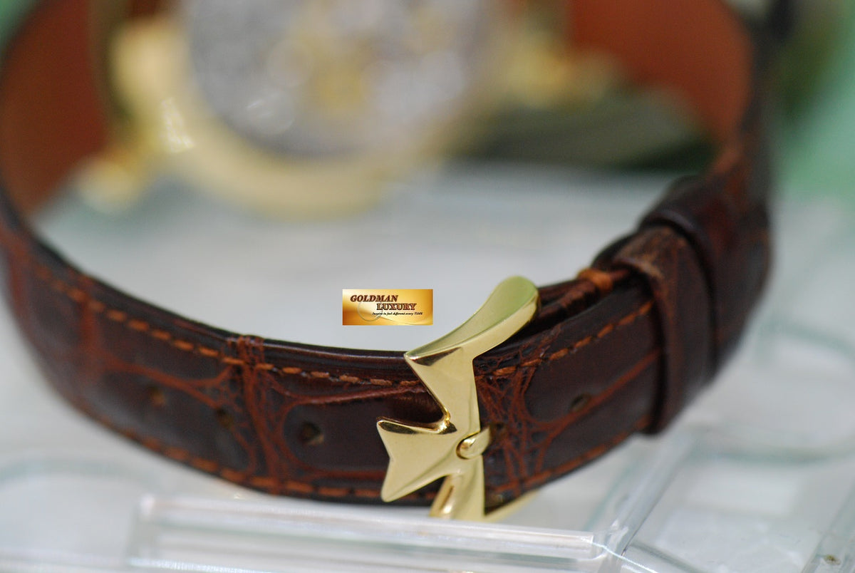 [SOLD] VACHERON CONSTANTIN LES HISTORIQUE 18K YELLOW GOLD “RETRO” CHRONOGRAPH MANUAL 47101 (NEAR MINT)