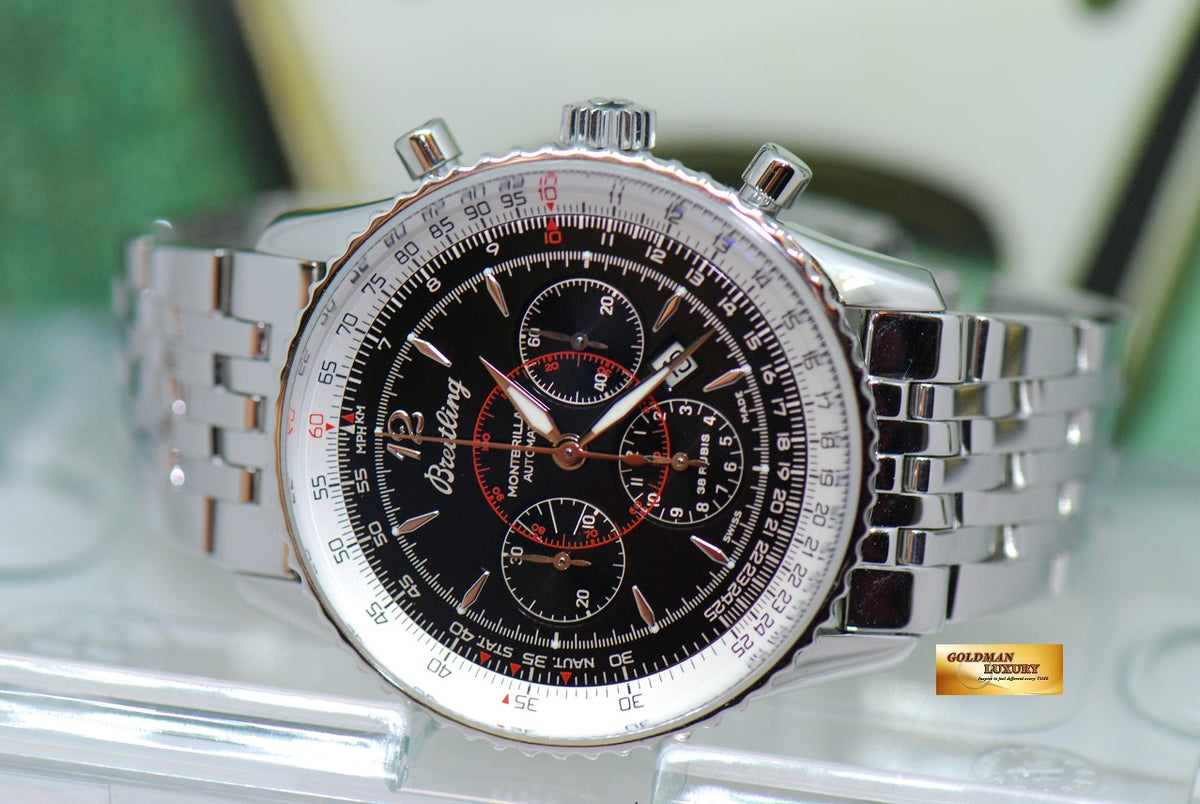 [SOLD] BREITLING NAVITIMER MONTBRILLANT MIDSIZE CHRONOGRAPH 37mm AUTOMATIC A41330 (NEAR MINT)
