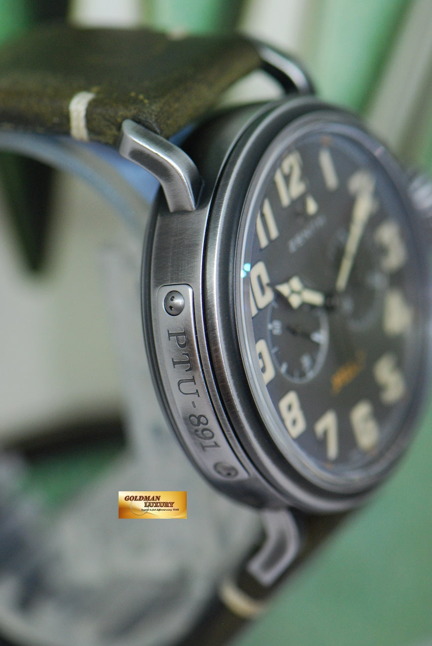 [SOLD] ZENITH PILOT TYPE 20 CHRONOGRAPH SS TON-UP AUTOMATIC 11.2430.4069 (MINT)