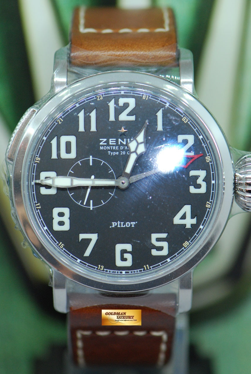 [SOLD] ZENITH PILOT TYPE 20 GMT 48mm AUTOMATIC 03.2430.693 (NEW-UNWORN)
