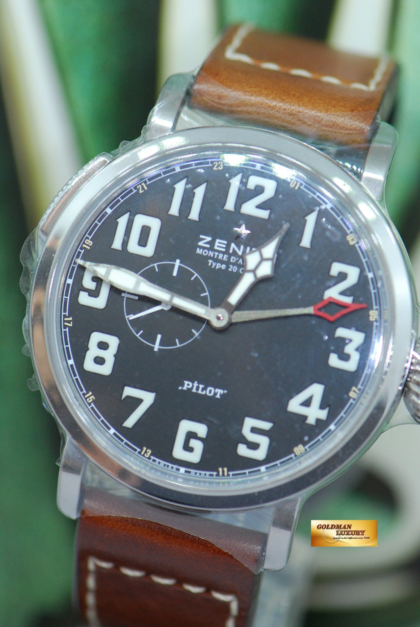 [SOLD] ZENITH PILOT TYPE 20 GMT 48mm AUTOMATIC 03.2430.693 (NEW-UNWORN)