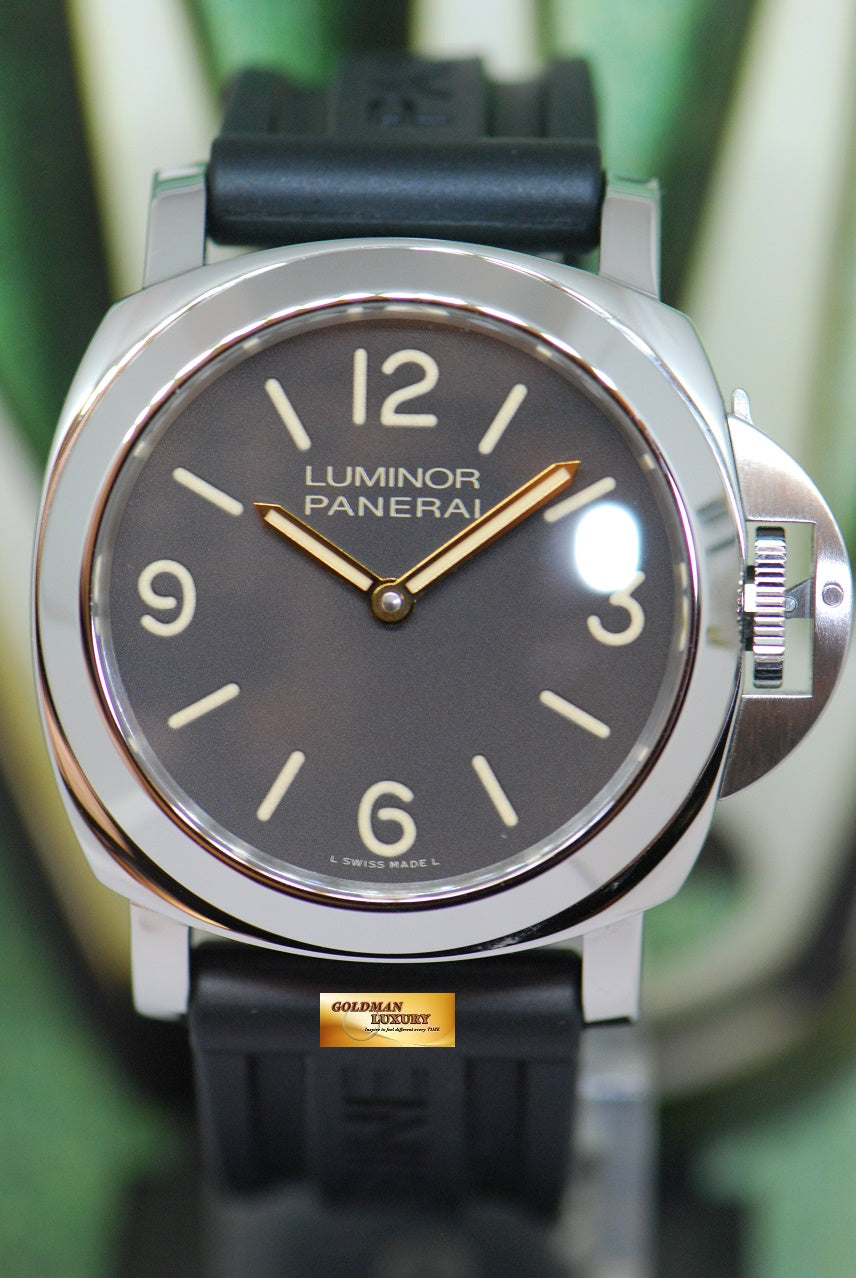 [SOLD] PANERAI LUMINOR MARINA 44mm TOBACCO BROWN DIAL PAM 390 MANUAL (MINT)