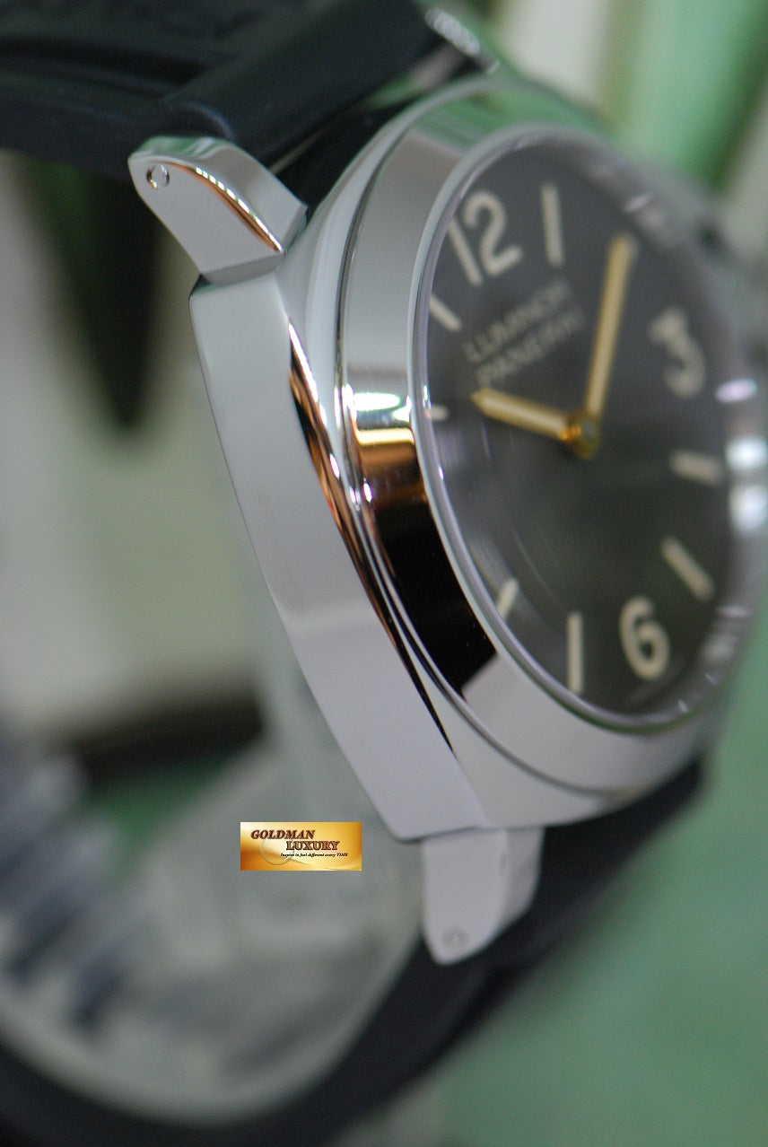 [SOLD] PANERAI LUMINOR MARINA 44mm TOBACCO BROWN DIAL PAM 390 MANUAL (MINT)